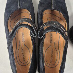Rockports mary jane black